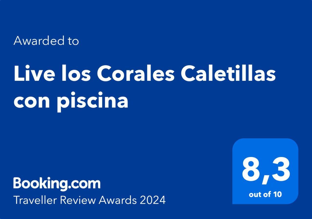 Live Los Corales Caletillas Con Piscina Lägenhet Araya  Exteriör bild